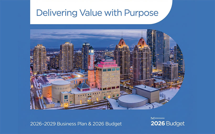 Mississauga 2026 Budget Cover